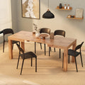 Tavolo allungabile Mobili Fiver, metallo, Rovere, per sala da pranzo e cucina, 120(200) x80 cm, per 6-8 persone