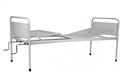 Letto TERMIGEA, misura 205 × 85, legno, acciaio, Bianco, regolabile, pieghevole, per camera da letto