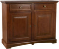 Credenza Vicentini arreda, 2 ante, legno, Noce, per soggiorno