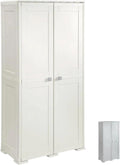 Armadio PALUPLUS 4159C-20, 2 ante, 3 scomparti, 79 × 43 × 164 cm, plastica