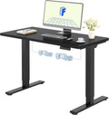 Scrivania FLEXISPOT, 120 × 60 cm, regolabile, per ufficio, 2 Motori, Piano 25 mm, Ergonomica con Gestione Cavi