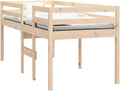 Letto vidaXL, 75 × 190 cm, legno massello, per camera da letto