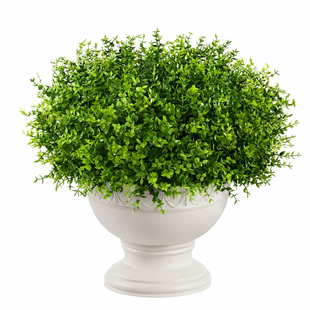 Pianta Artificiale da Interno con Vaso Decorativo Verde