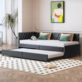 Divano letto FEEOHOME, 2 posti, 180 × 200 cm, metallo, velluto, Beige, trasformabile, con funzione letto, allungabile, pieghevole, con rete a doghe