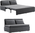 Divano letto BALUS, queen size, larghezza 64 pollici, lino, tessuto, trasformabile, con funzione letto, per soggiorno