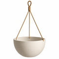 Vaso sospeso da 30 cm beige