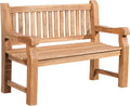 Panca CLP, legno, con braccioli, Dimensione:120 cm