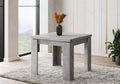 Tavolo da pranzo Arreditaly, 90 × 90 × 75,8 cm, legno, Grigio, allungabile, per sala da pranzo e cucina