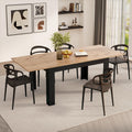Tavolo allungabile Mobili Fiver, Rovere, per sala da pranzo e cucina, 140(220) x90 cm, per 6-8 persone