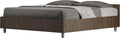 Letto contenitore BS COM, matrimoniale, 160 × 190 cm, misura 160 × 190, legno, Noce, con contenitore, per camera da letto