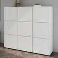 Scarpiera Mai & Mai, 135 × 36 × 120cm, Bianco