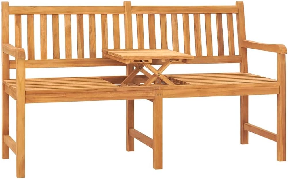 Panca vidaXL, 3 posti, legno massello, per giardino e terrazzo