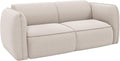 Divano Vente-unique, 3 posti, 230 × 64 × 74 cm, tessuto, Beige, per soggiorno