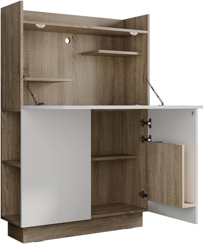 Scrivania Vicco, 85 × 27 cm, per ufficio
