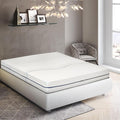 Materasso Flexinn, misura 90 × 200, tessuto, pelle, sfoderabile, per camera da letto
