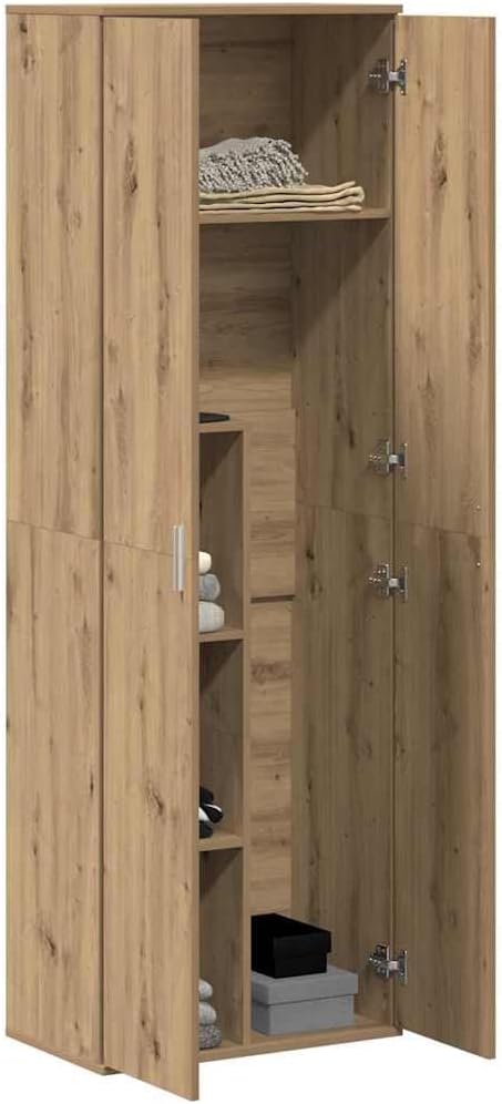 Armadio vidaXL, 60 × 35 × 180 cm, legno, Nero