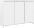 Credenza vidaXL, 102 × 33 × 75 cm, Bianco, per soggiorno