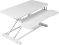 Scrivania VIVO DESK-V000KW V000KW, 80 × 39,9 cm, 31,5 × 30 cm, Bianco, regolabile, per ufficio