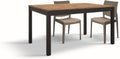Tavolo allungabile KONTE.DESIGN, 136 × 50 × 151 cm, legno, metallo, Rovere, per sala da pranzo e cucina