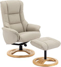 Sedia Morris Living, pelle, reclinabile, regolabile, con poggiapiedi