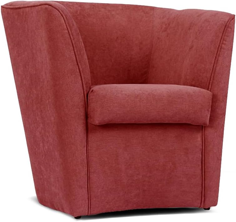 Poltrona REDÒKASA, legno, tessuto, Blu, imbottita, idrorepellente, per soggiorno, imbottitura in poliuretano