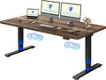 Scrivania FLEXISPOT, 180 × 80 cm, Nero, regolabile, per ufficio