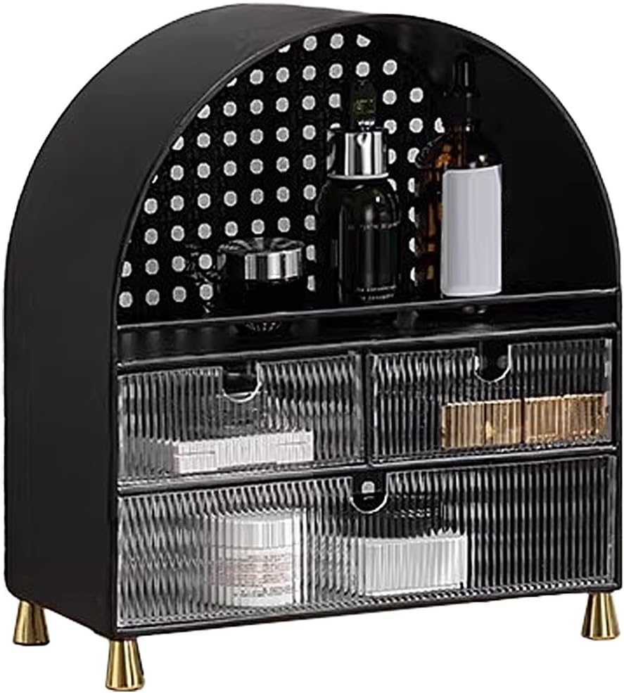 Scaffale ZSCNYHMT, 29,5 × 13,7 × 32,6cm, metallo, vetro, per camera da letto, per Soggiorno