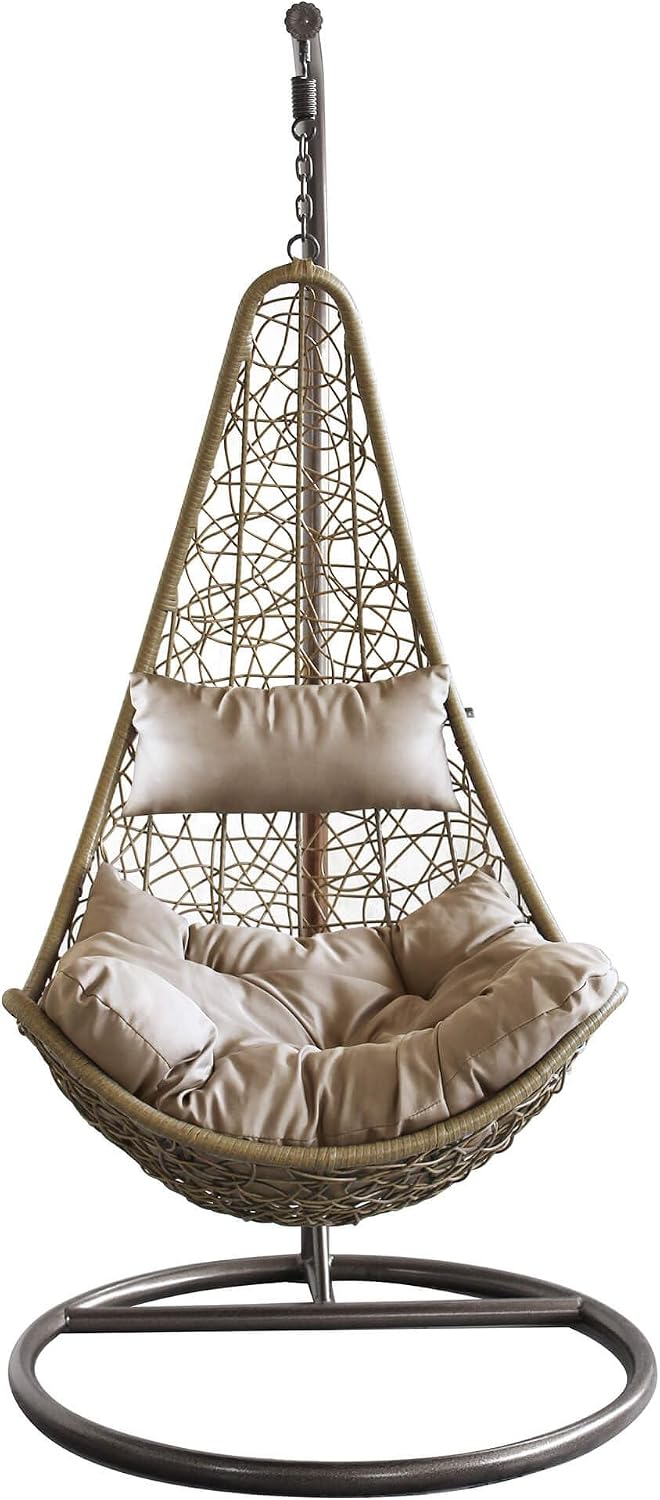 Sedia milani home, acciaio, Naturale, per giardino e terrazzo