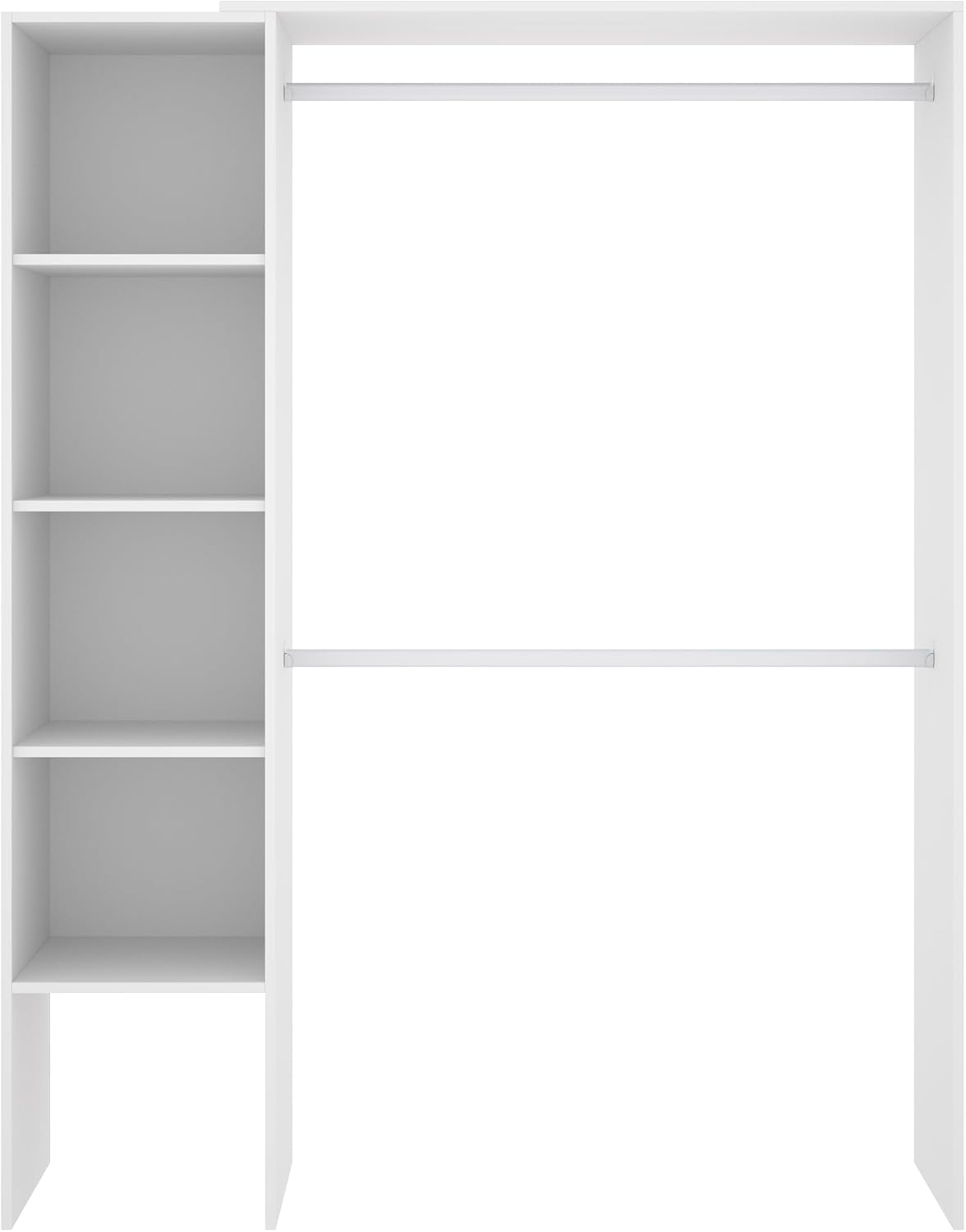 Armadio DEKIT GRUPO RIMOBEL, 110 × 40 cm, legno, Bianco
