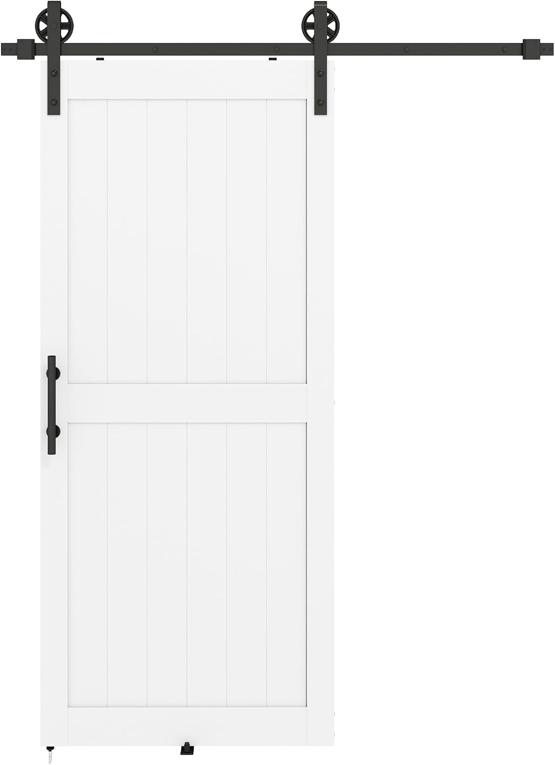 Porta scorrevole HOMCOM, 91,5 × 213,4cm, acciaio