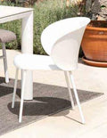 Sedia Connubia CB1999 P94, 2 sedie, metallo, polipropilene, Bianco