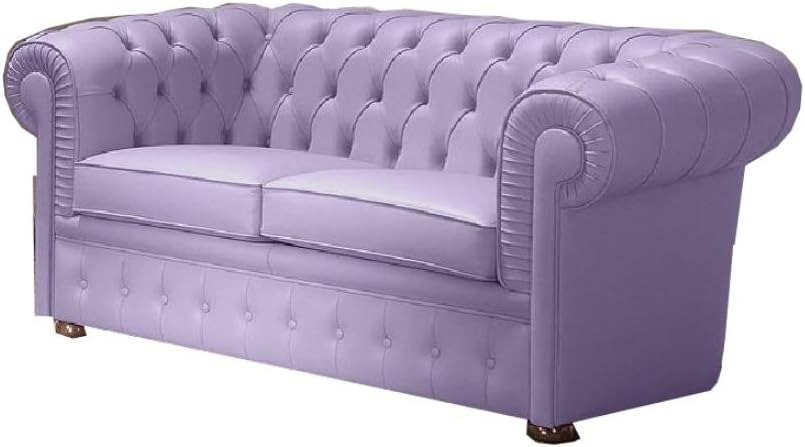 Divano Trama Toscana, 2 posti, 165 × 85 × 72 cm, pelle, con braccioli, imbottito, per soggiorno
