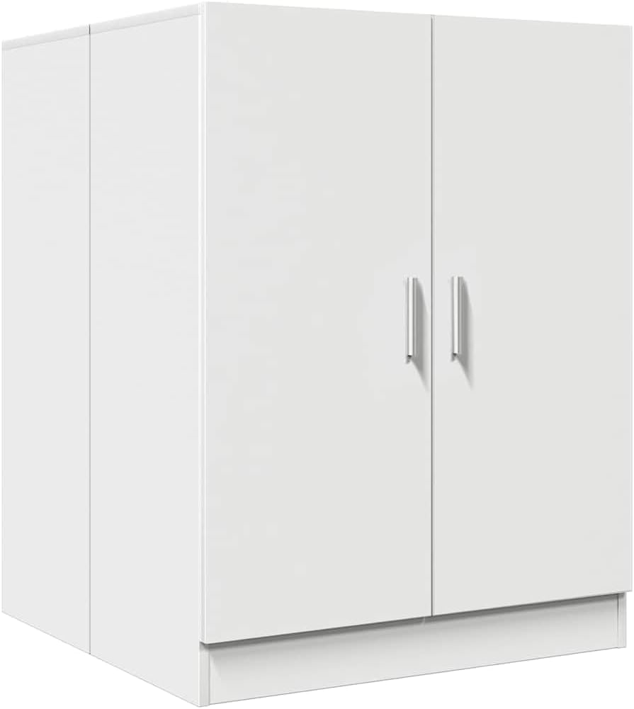 Mobile a terra, 71 × 71,5 × 91,5 cm, legno, Bianco