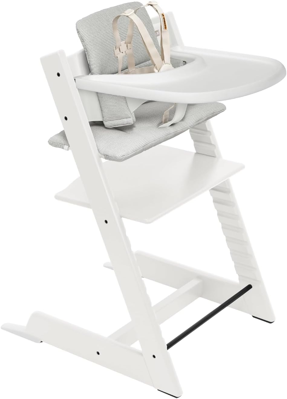 Seggiolone Stokke, Bianco, regolabile, per Bambini 6-36 Mesi