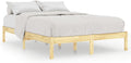 Letto KKgypkn, 205,5 × 165,5 × 31 cm, legno massello, con rete a doghe, per camera da letto