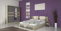 Letto ARREDO DA CASA CDLI7024, matrimoniale, Rovere, con ante scorrevoli, con rete a doghe, per camera da letto