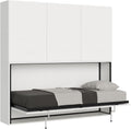 Letto Decor Space, singolo, apertura orizzontale, legno, per camera da letto