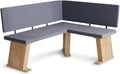 Panca Vicco, 150 × 120 × 86 cm, legno, Rovere