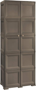 Armadio Tontarelli, 5 ripiani, plastica, polipropilene, 79 x 43 x 203 centimeters