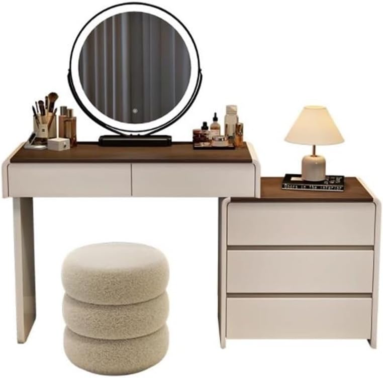 Letto FAJNUZI2024, legno massello, Crema, per camera da letto