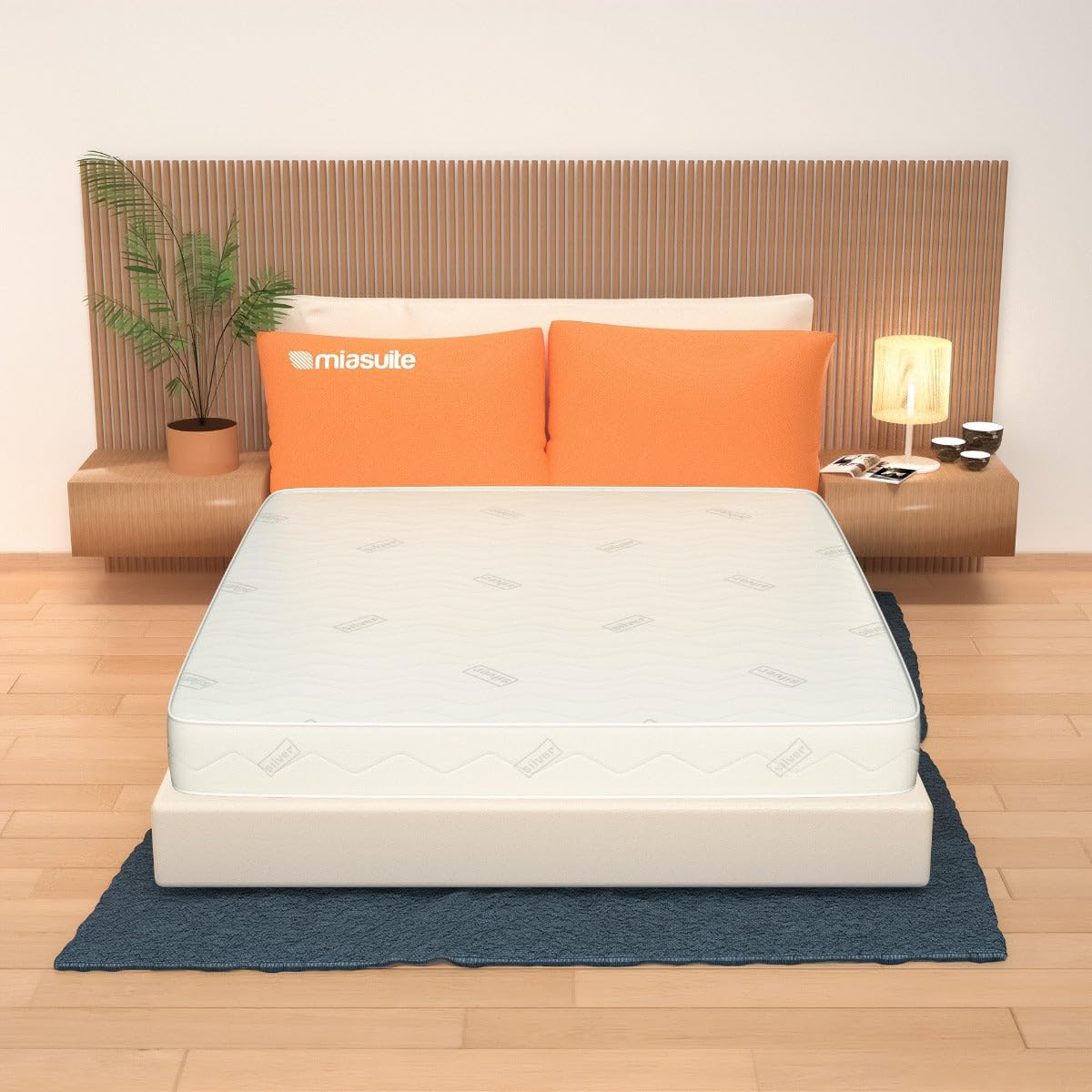 Materasso MiaSuite H20, 120 × 195 cm, memory foam, per camera da letto, Alto 20 cm, Dimora H20